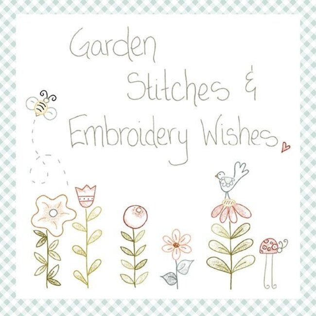A Stitcher's Garden, Canvas Book Panel, PER panel