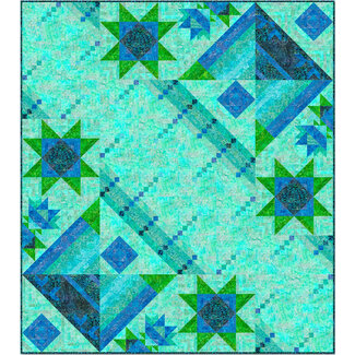 Wilmington Prints Sea Stars - Block of the Month