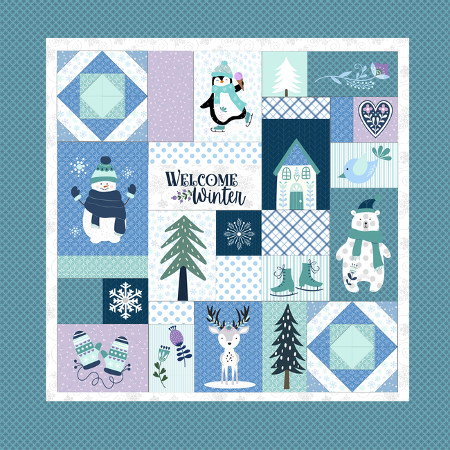 Enchanted Winter Embellishment Kit