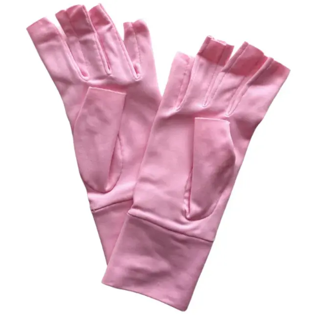 Thera-Glove Partially-Fingered Support Glove, pink
