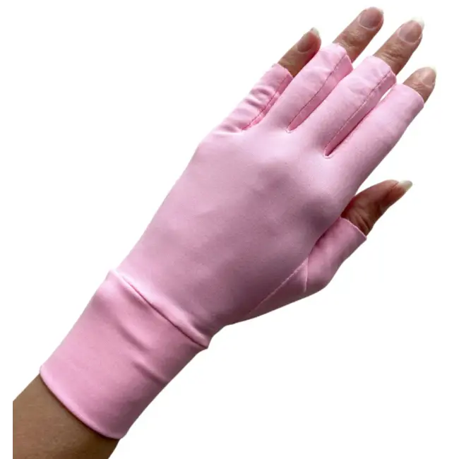 Thera-Glove Partially-Fingered Support Glove, pink