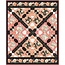 Peach Whispers Throw Quilt Pattern
