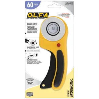 OLFA 60mm Ergonomic Rotary Cutter