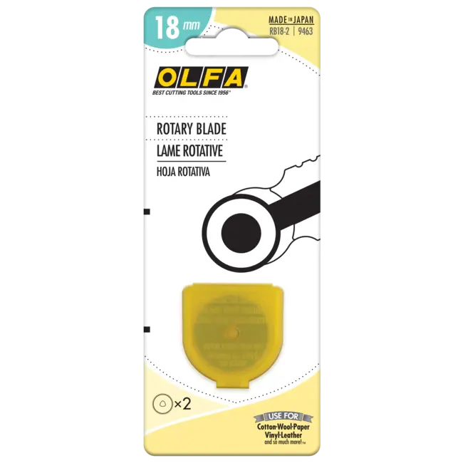 18mm Rotary Blade - 2 Pack