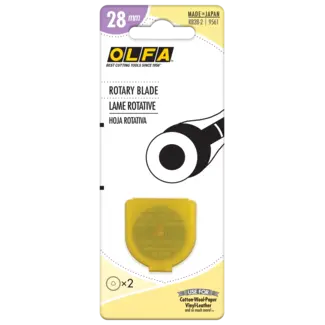 OLFA 28mm Rotary Blade - 2 pack