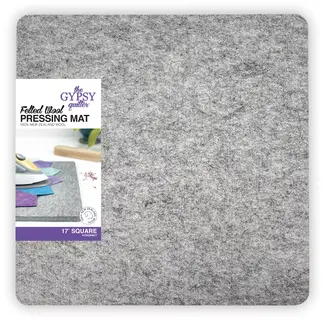 The Gypsy Quilter Wool Pressing Mat - 17" square