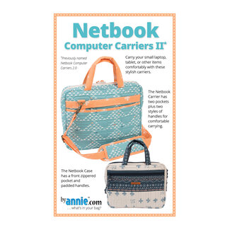 By Annie Netbook Computer Carriers II Pattern