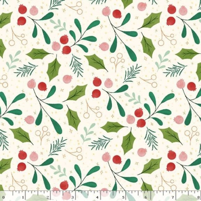 Make It Merry, 108" wideback, Joy, $0.38/cm or $38/m