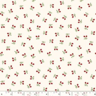 Marcus Fabrics Make It Merry, Tossed Berries, Multi, $0.24/cm or $24/m