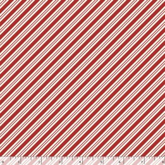 Marcus Fabrics Make It Merry, Candy Cand Stripe, $0.24/cm or $24/m