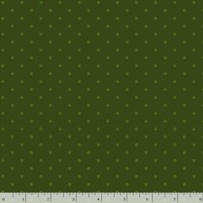 Make It Merry, Polka Dots, Green, $0.24/cm or $24/m