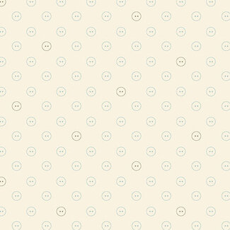 Andover Sewing Bird, Buttons, A1617-Starched, $0.24/cm or $24/m
