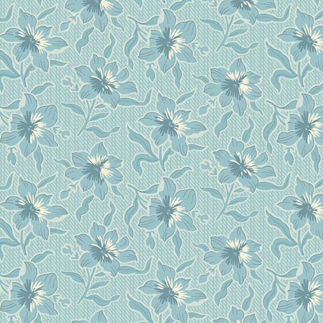 Sewing Bird, Lilly, A1604-Glacier, $0.24/cm or $24/m