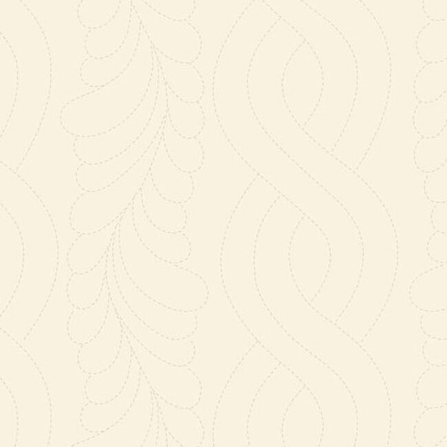 Sewing Bird, Feather Stitch, A1601-Parchment, $0.24/cm or $24/m