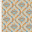 Wallflower, Bianca, Blue, $0.24/cm or $24/m