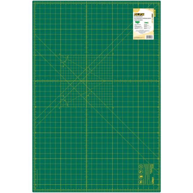24" x 36" Green Double-Sided, Self-Healing Rotary Mat