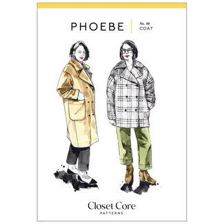 Closet Core Patterns Phoebe Coat Pattern 0-20