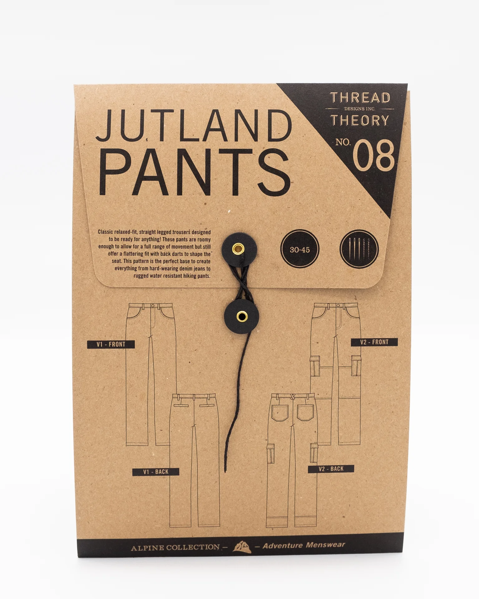 Jutland Pants Mens PDF Sewing Pattern - Thread Theory