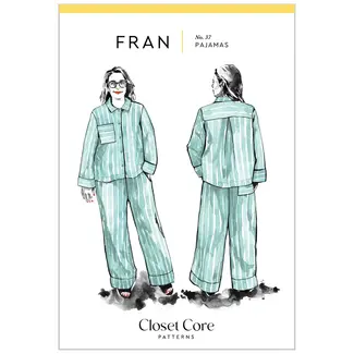 Closet Core Patterns Fran Pajamas Pattern 0-20