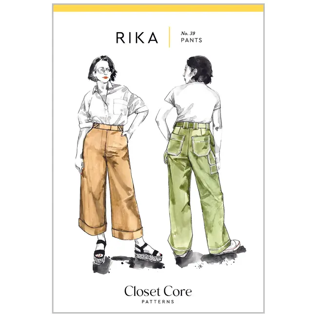 Rika Pants Pattern 0-20