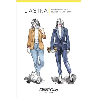 Closet Core Patterns Jasika Blazer Pattern 0-20