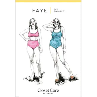 Closet Core Patterns Faye Swimsuit Pattern 0-20
