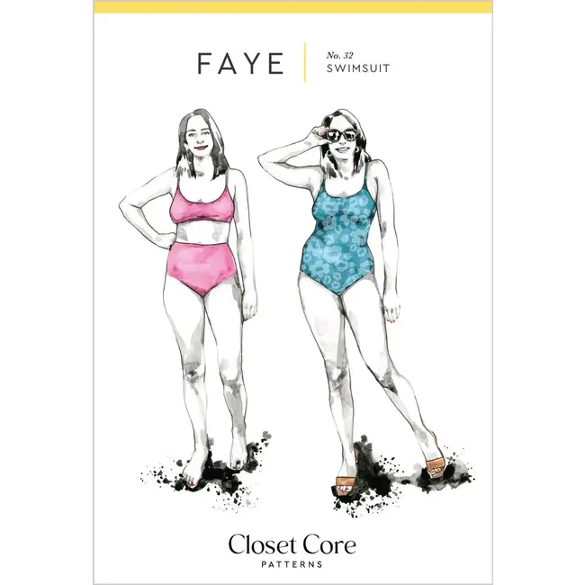 Faye Swimsuit Pattern 0-20