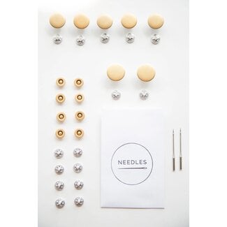 Closet Core Patterns Jeans Button Fly Hardware Kit