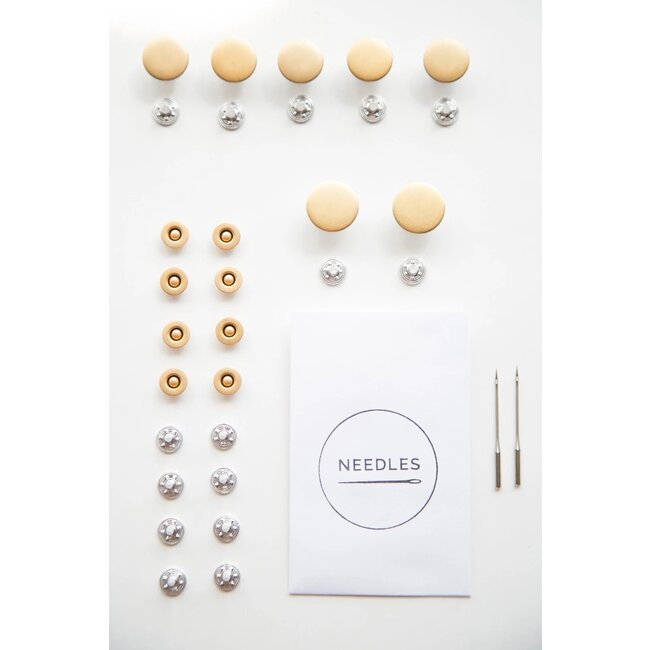Jeans Button Fly Hardware Kit