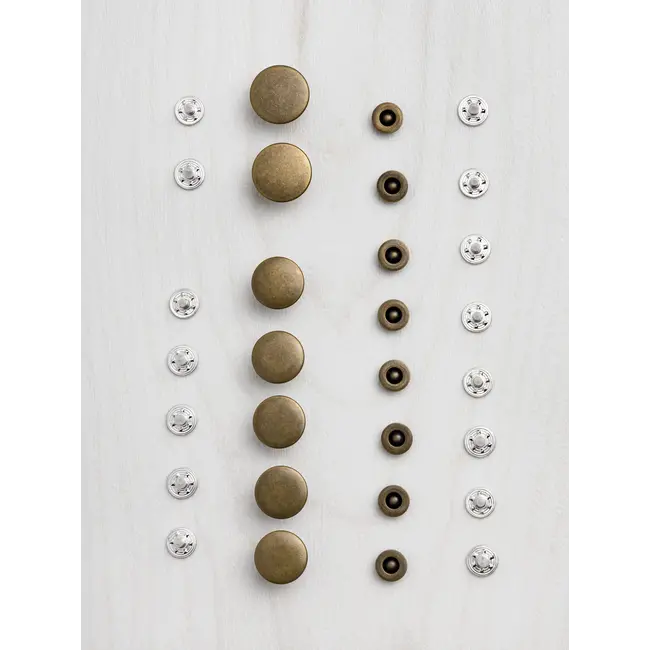 Jeans Button Fly Hardware Kit