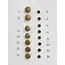 Jeans Button Fly Hardware Kit