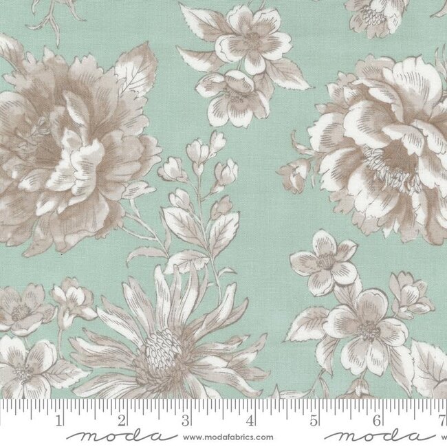 Sandalwood 108" Quilt Back By 3 Sisters For Moda - Eucalyptus