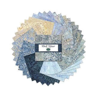 Wilmington Prints Del Mar Charm Pack, 5" squares, 42 per pack