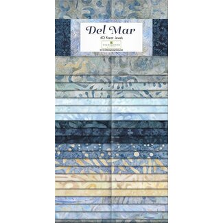 Wilmington Prints Del Mar Jelly Roll, 2 1/2" strips - 40 pieces