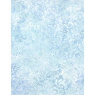 Wilmington Prints Del Mar, Diagonal Vine, Light Blue, $0.26/cm or $26/m