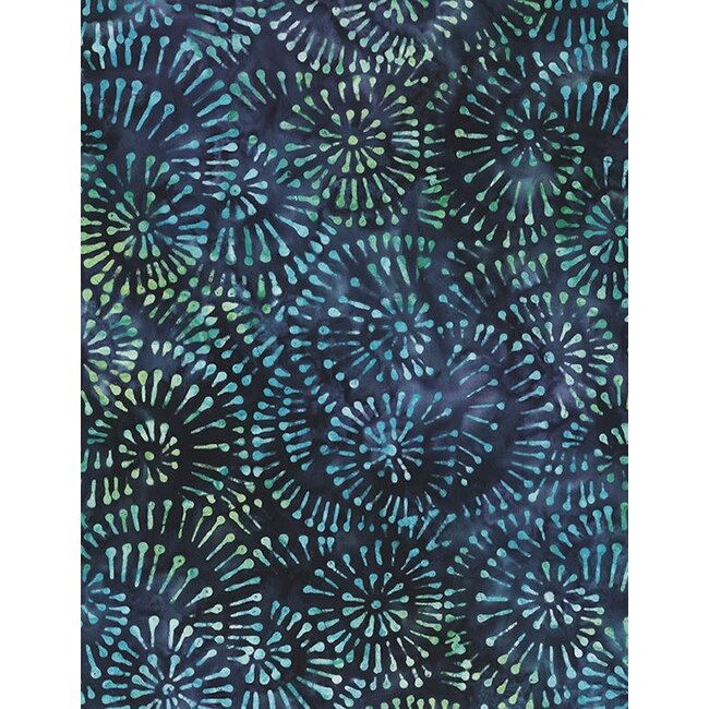 Sea Stars, Pins and Needles, Dark Blue, $0.24/cm or $24/m