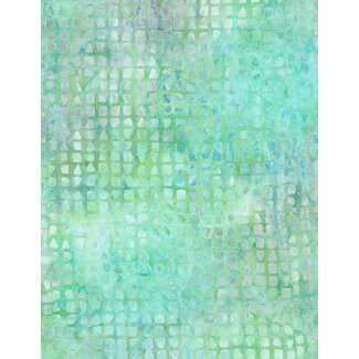 Wilmington Prints Sea Stars, Squares and Triangles, Pastel Green, $0.24/cm or $24/m