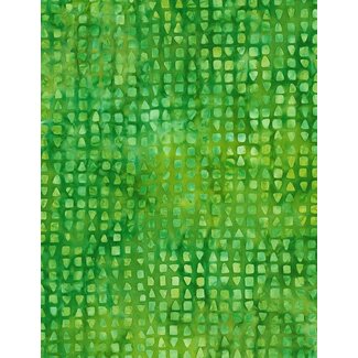 Wilmington Prints Sea Stars, Squares and Triangles, Lime Green, $0.24/cm or $24/m