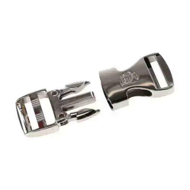 1" Side Release Buckle - NICKEL