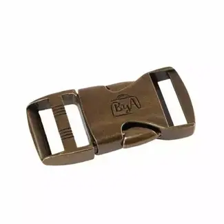 By Annie 1" Side Release Buckle - ANTIQUE BRASS