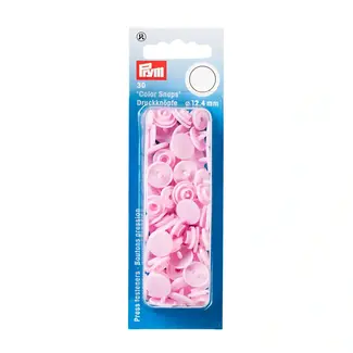 Prym Color Snaps 12.4 mm Light Pink 30pc