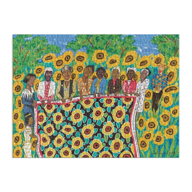 Faith Ringgold's The Sunflower Quilting Bee 1000 Piece Puzzle