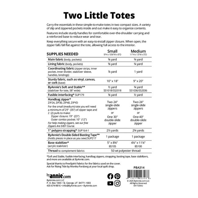 Two Little Totes