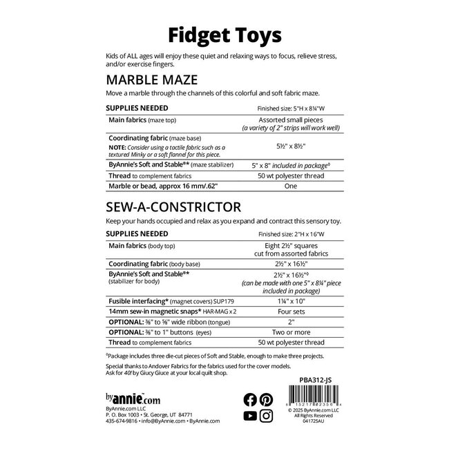 Fidget Toys (Jump Starters)