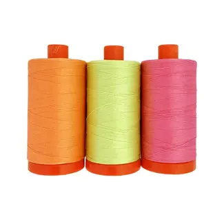 AURIFIL AURIFIL 50 WT Neon Yellow 7001