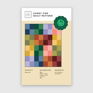 The Blanket Statement Sunny Side Quilt Pattern