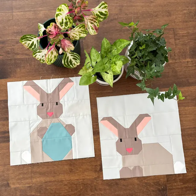 Bunny Trail Table Runner Pattern