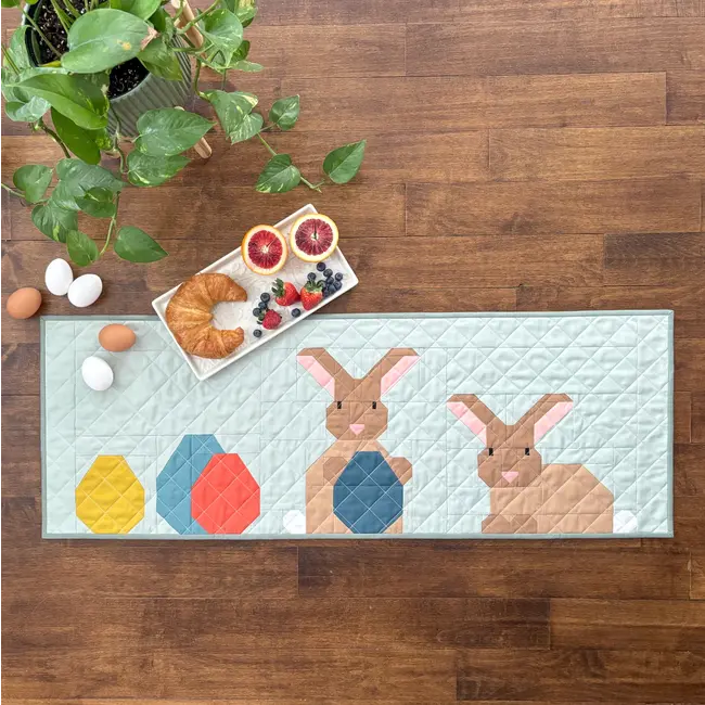 Bunny Trail Table Runner Pattern