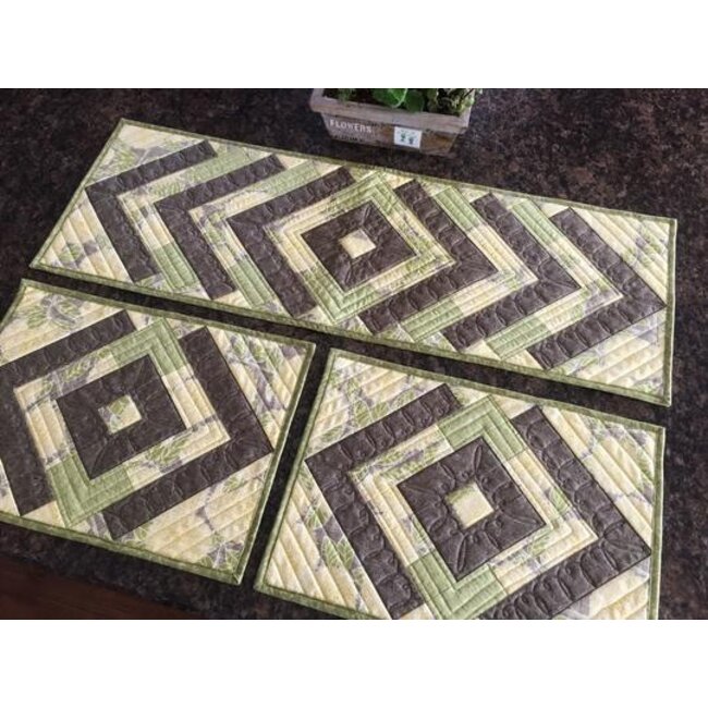 Detour Table Runner & Placemat Pattern