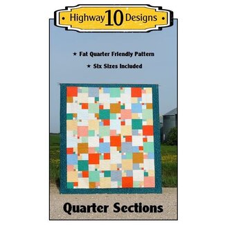 Highway 10 Designs Quarter Sections Quilt Pattern